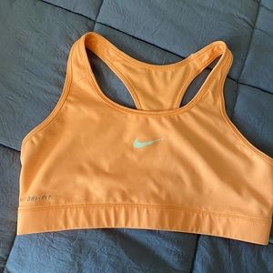 Peach Nike Sports Bra
